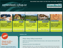 Tablet Screenshot of nemovitosti-vykup.cz